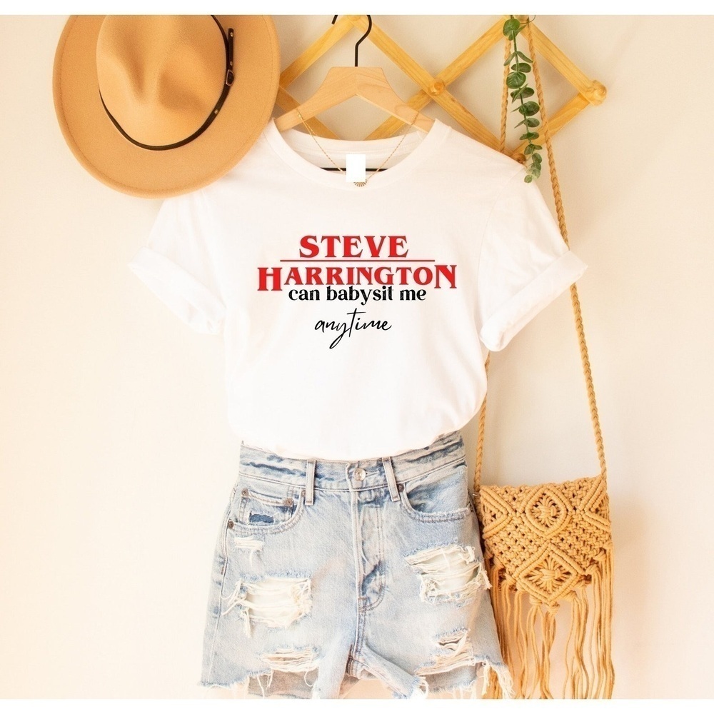 Steve Harrington Babysitter T-Shirt - Stranger Fan Tee
